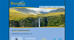 Desktop Screenshot of boundless-reisen.de